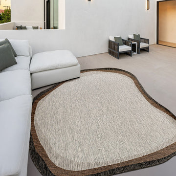 Wyatt Modern Rustic Abstract Indoor/Outdoor Area Rug